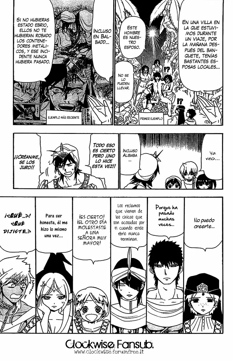 Magi - Labyrinth of Magic capítulo 84, página 11