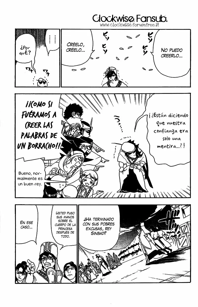 Magi - Labyrinth of Magic capítulo 84, página 13