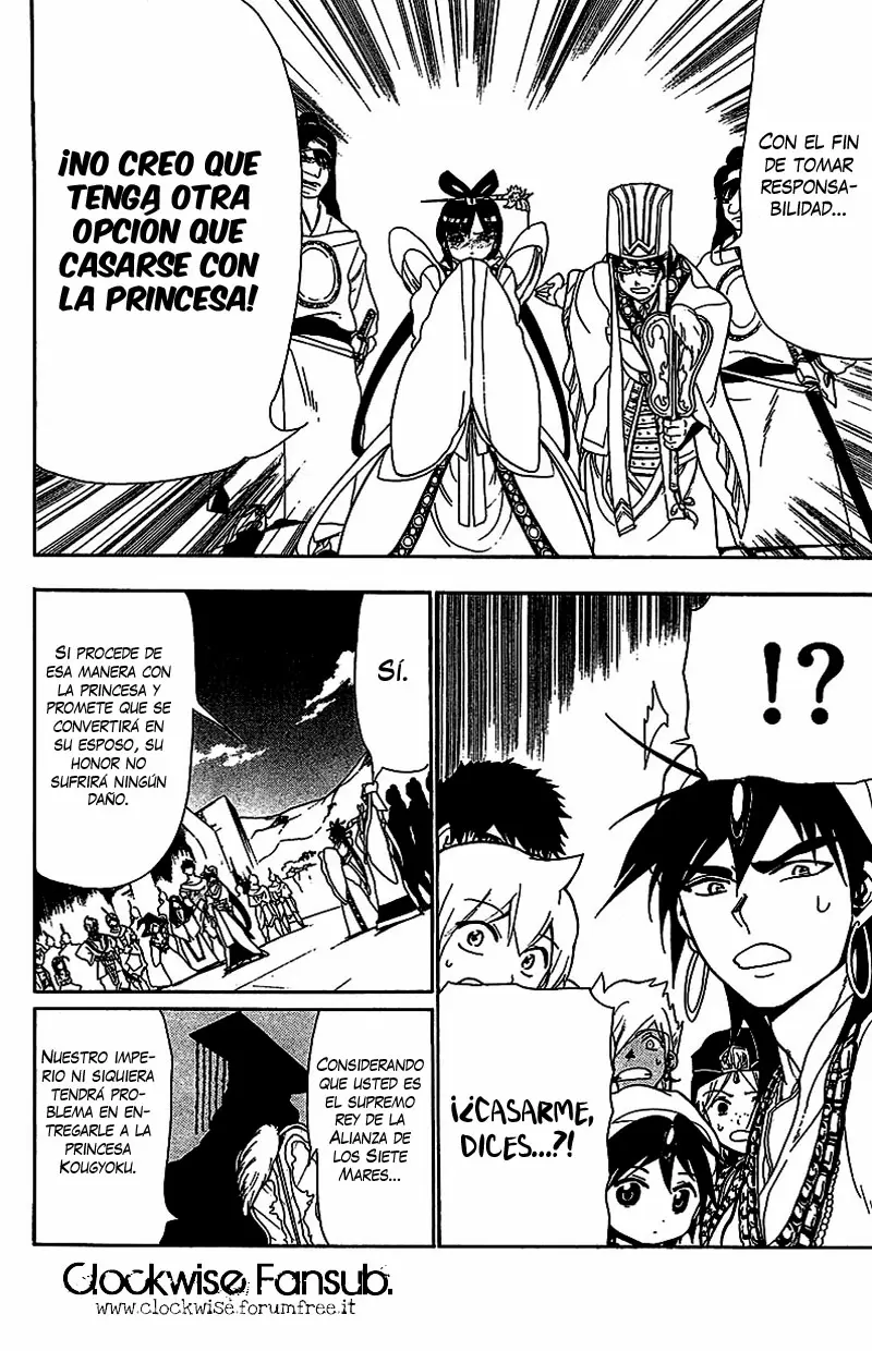 Magi - Labyrinth of Magic capítulo 84, página 14