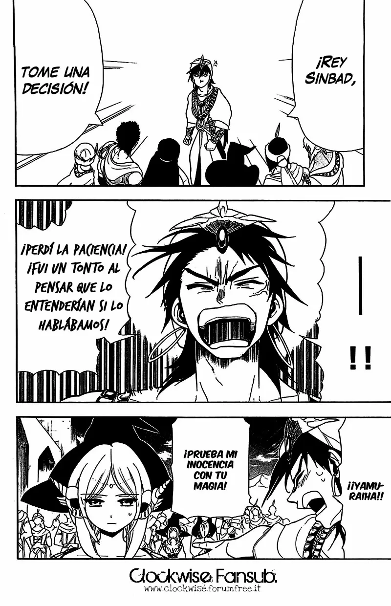 Magi - Labyrinth of Magic capítulo 84, página 16