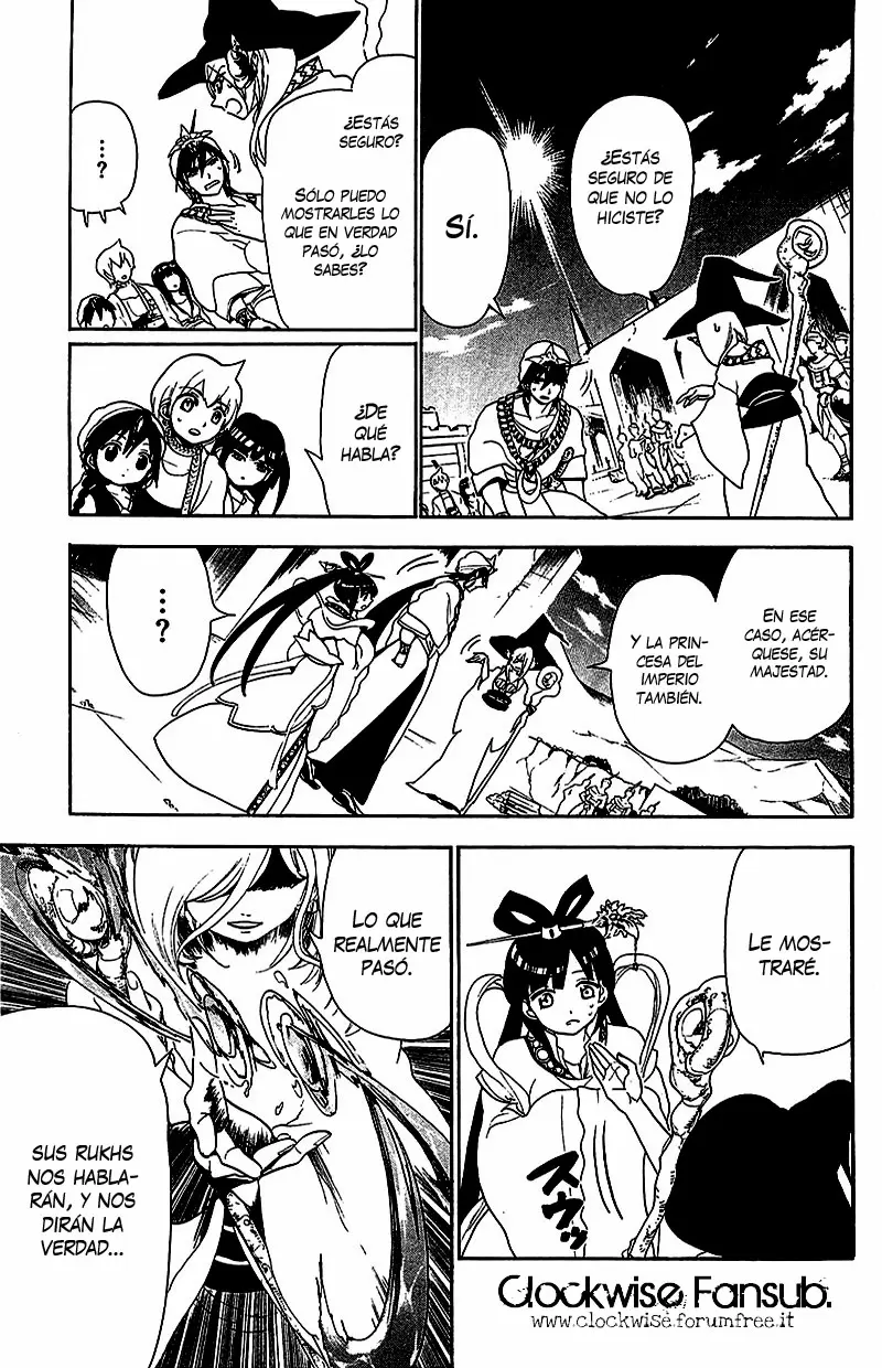 Magi - Labyrinth of Magic capítulo 84, página 17
