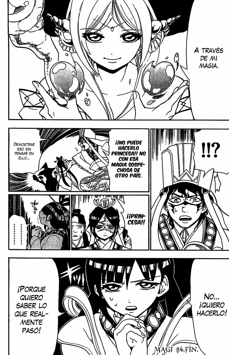 Magi - Labyrinth of Magic capítulo 84, página 18