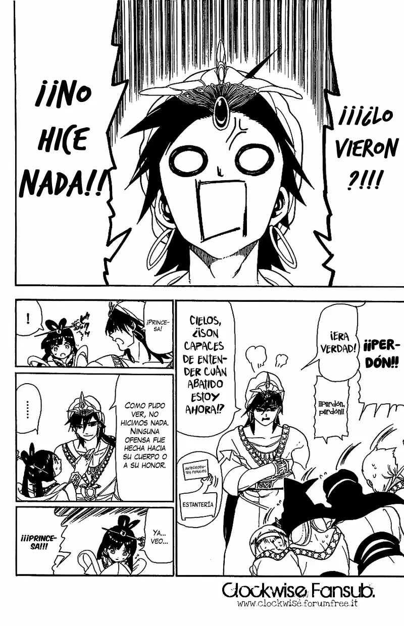 Magi - Labyrinth of Magic capítulo 85, página 4