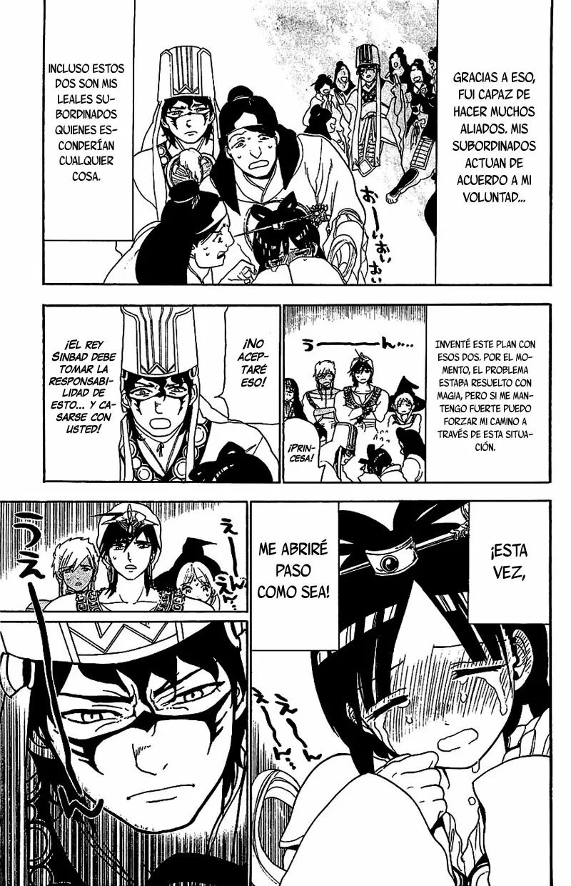 Magi - Labyrinth of Magic capítulo 85, página 11