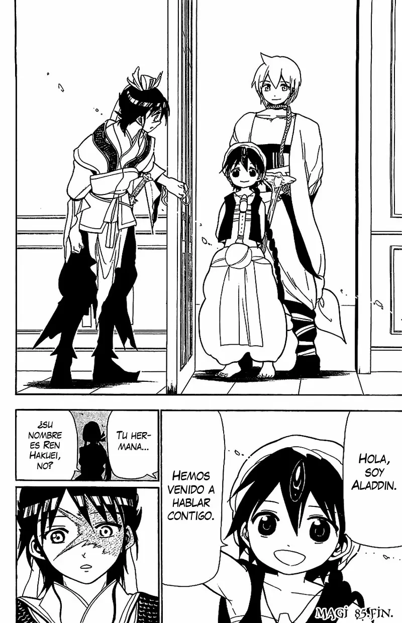 Magi - Labyrinth of Magic capítulo 85, página 18