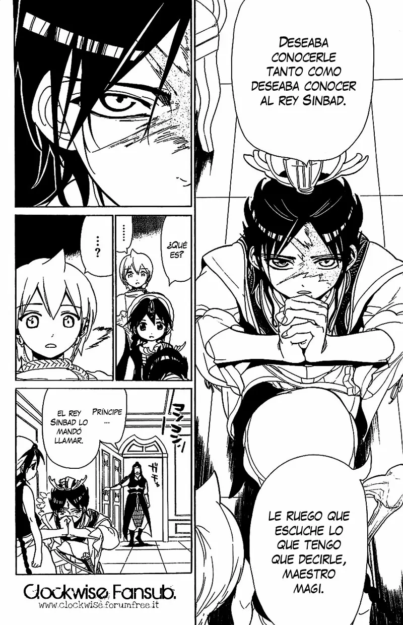 Magi - Labyrinth of Magic capítulo 86, página 4
