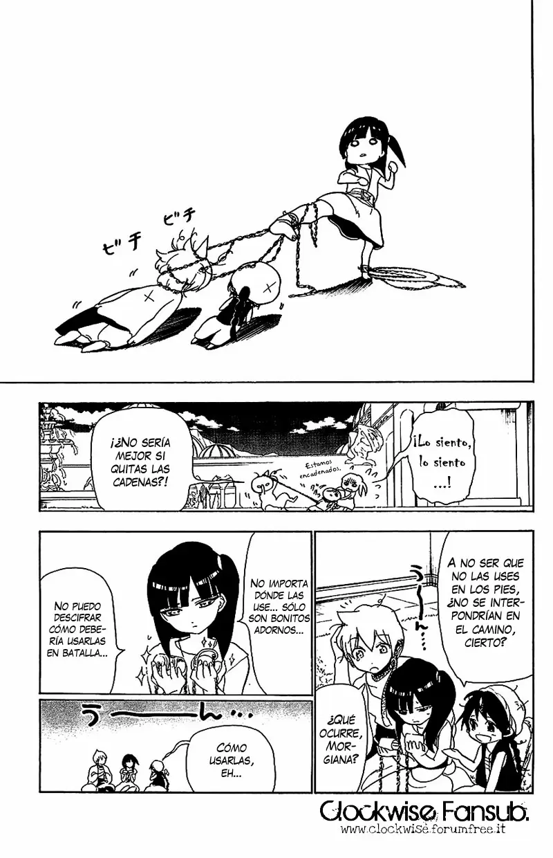 Magi - Labyrinth of Magic capítulo 86, página 9