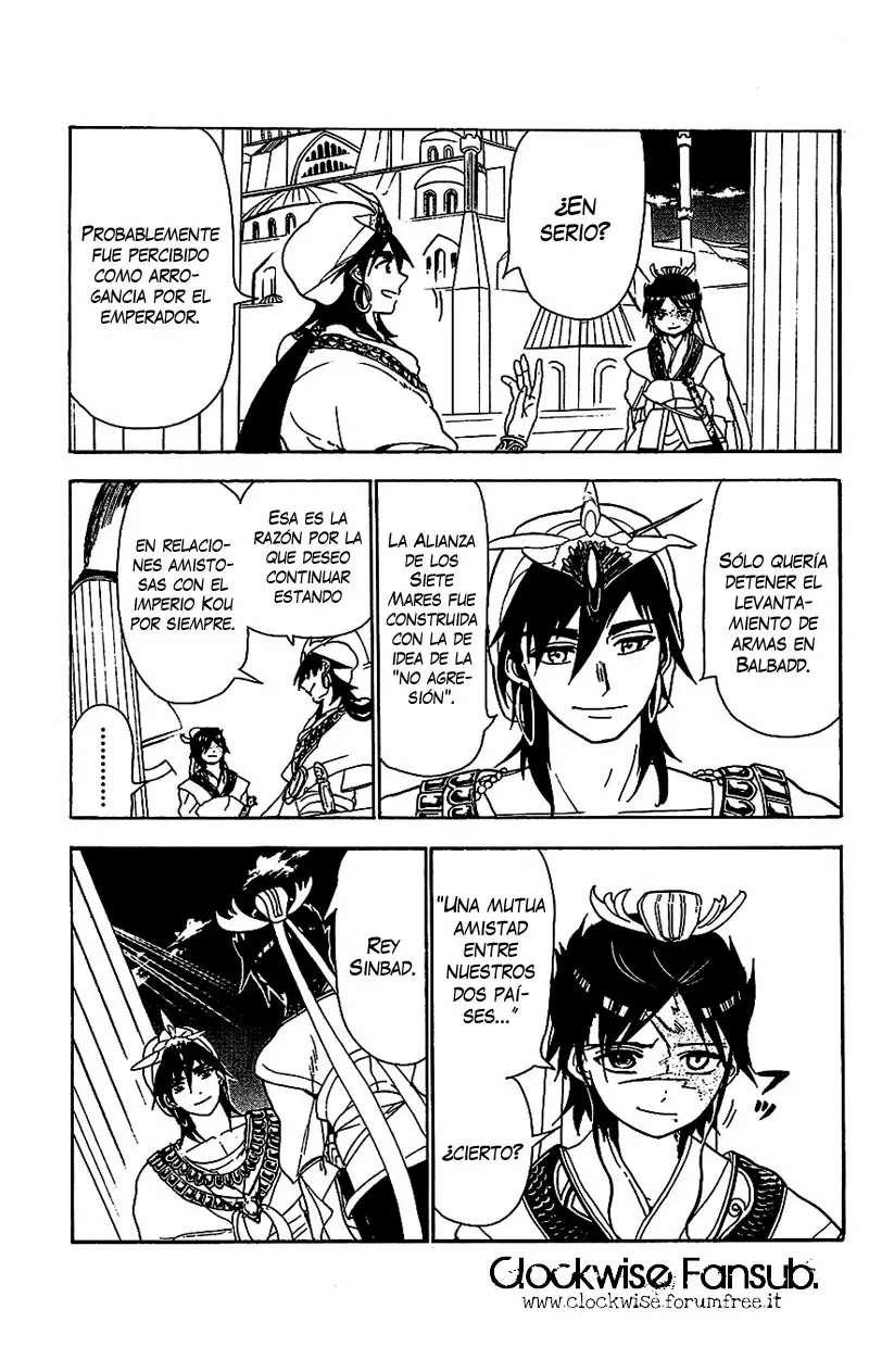Magi - Labyrinth of Magic capítulo 86, página 15