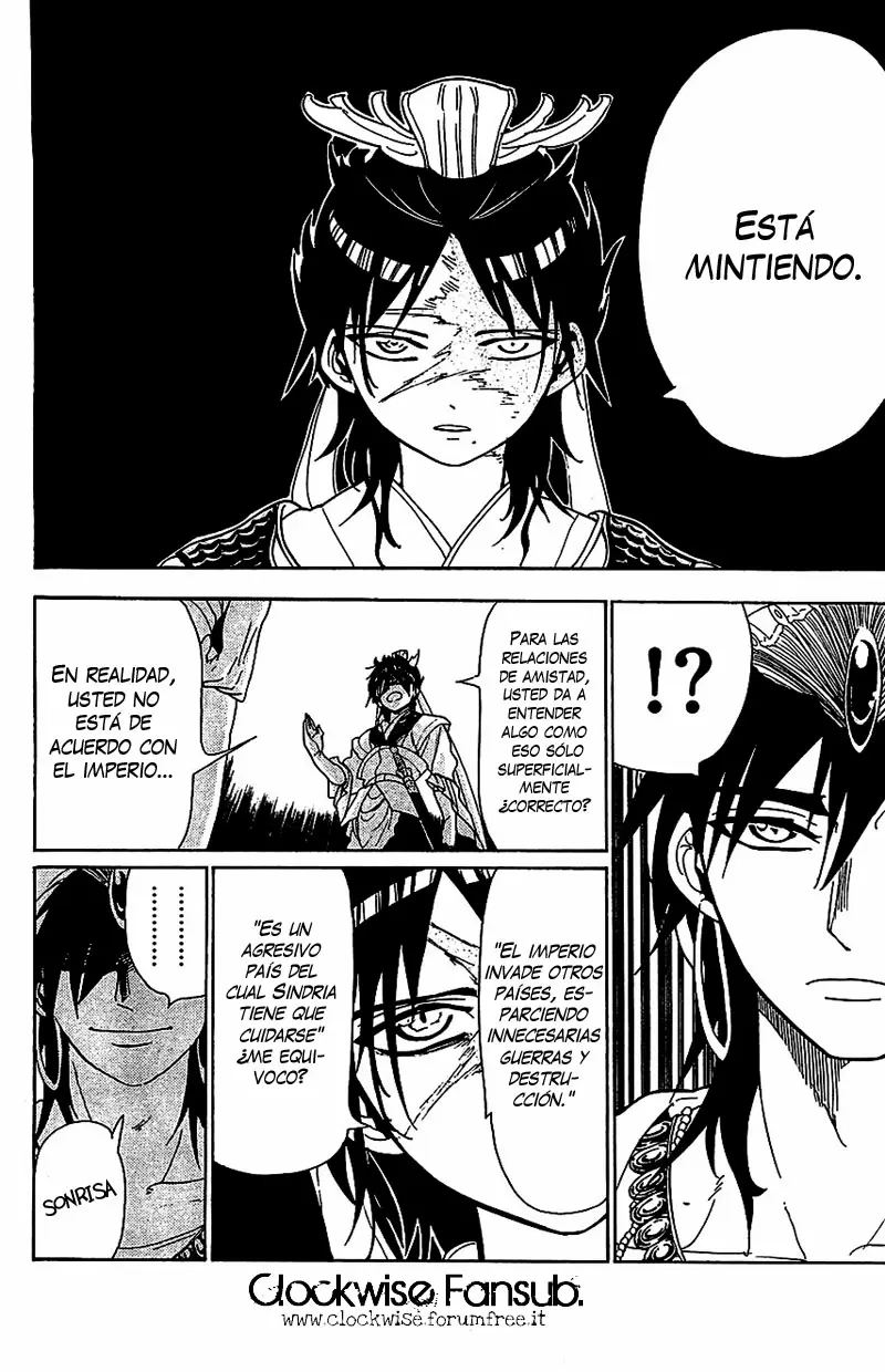 Magi - Labyrinth of Magic capítulo 86, página 16