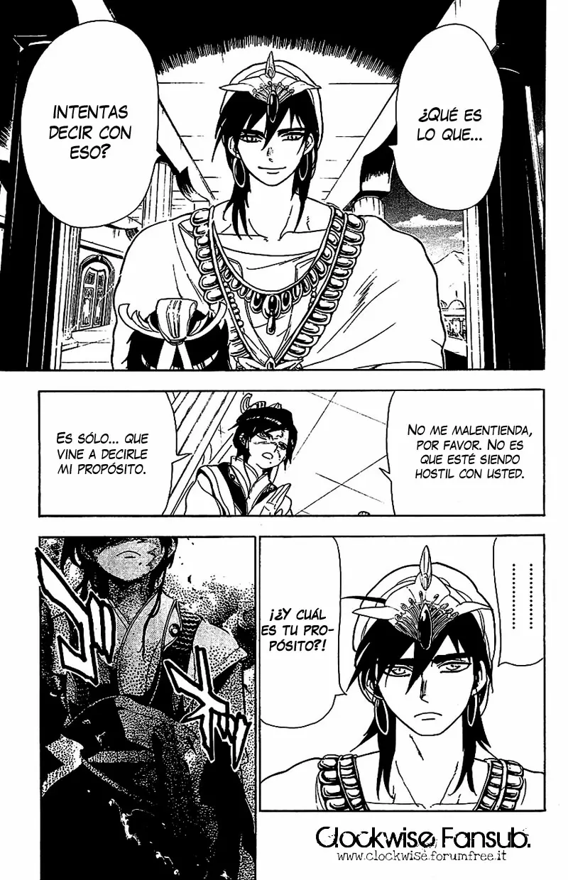 Magi - Labyrinth of Magic capítulo 86, página 17