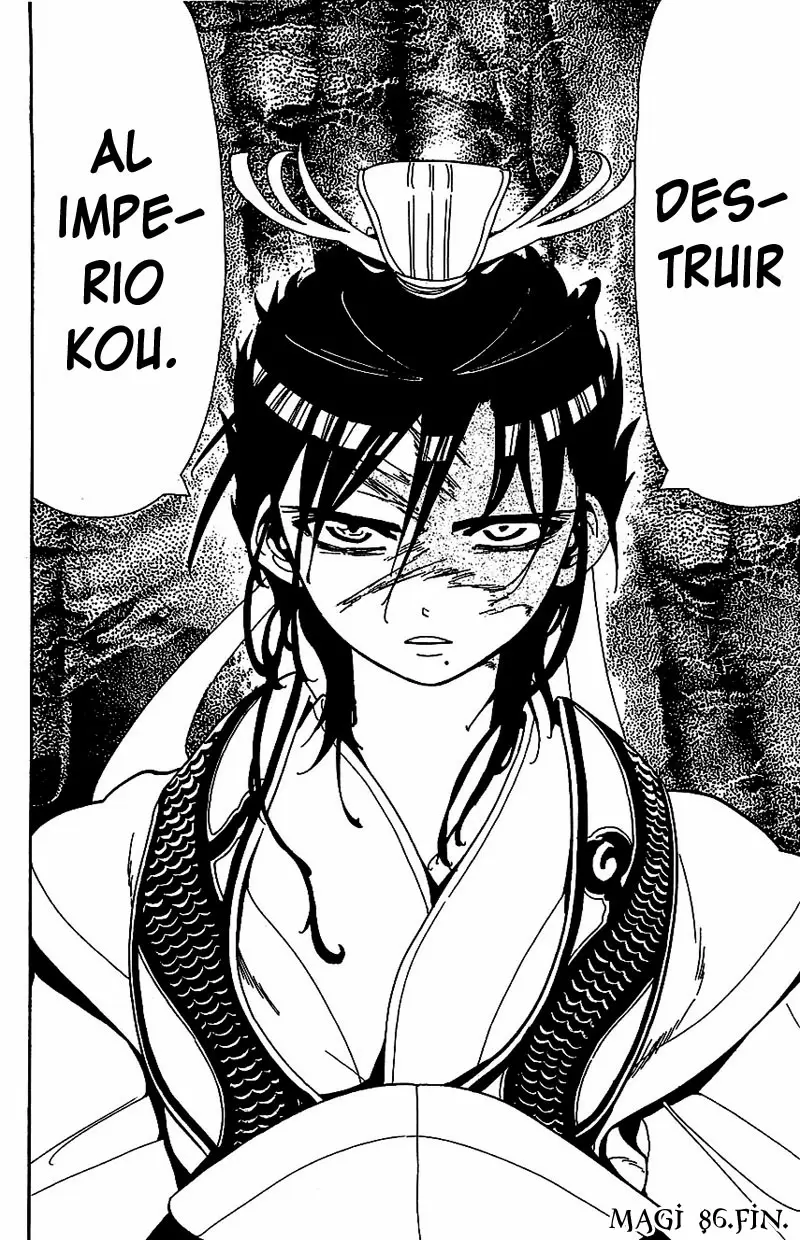 Magi - Labyrinth of Magic capítulo 86, página 18