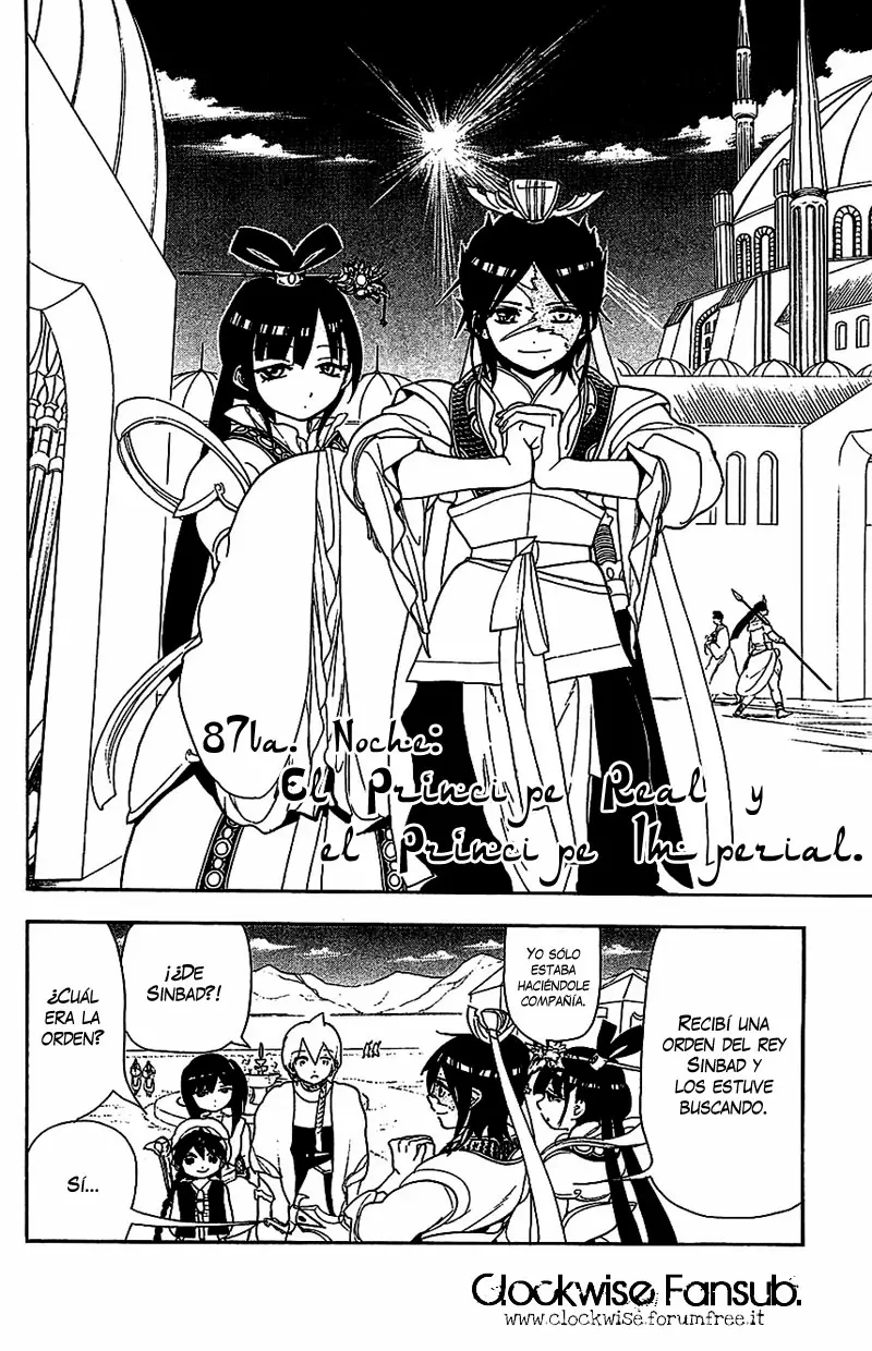 Magi - Labyrinth of Magic capítulo 87, página 2