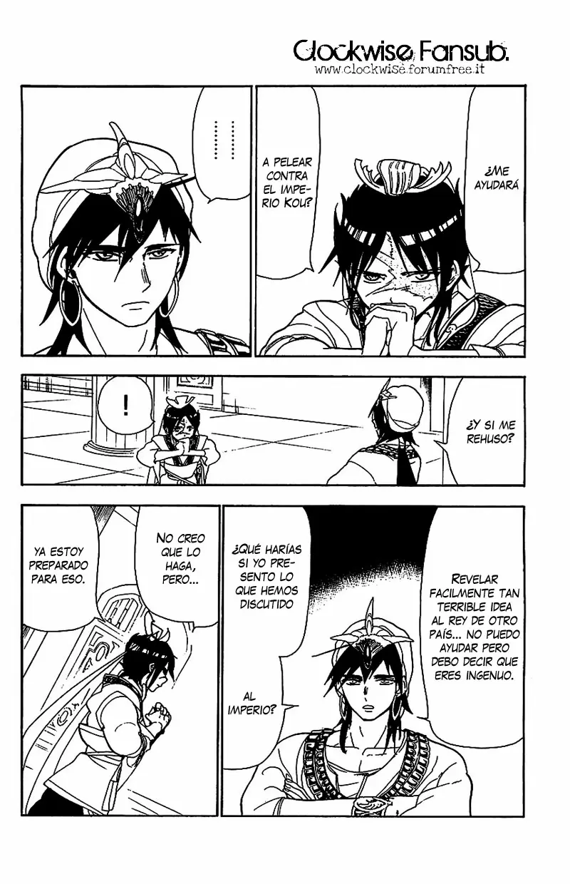 Magi - Labyrinth of Magic capítulo 87, página 4
