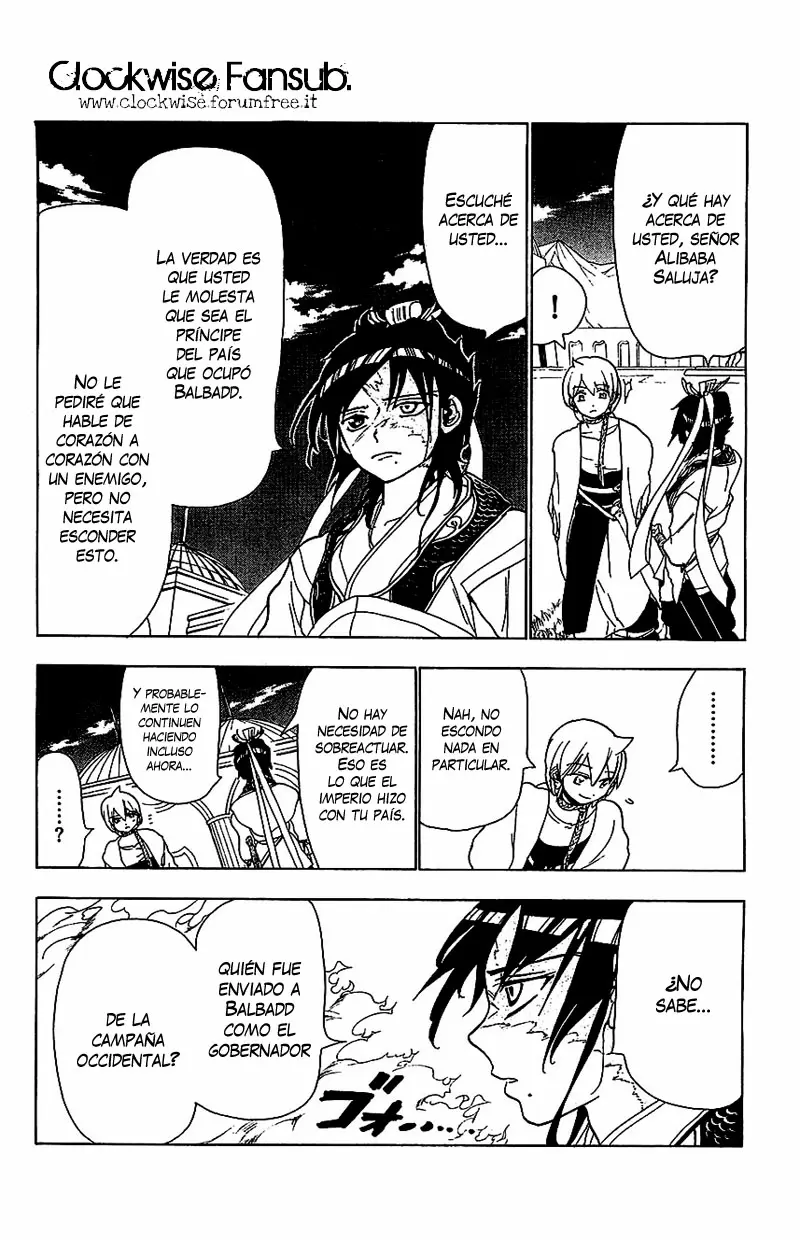 Magi - Labyrinth of Magic capítulo 87, página 10