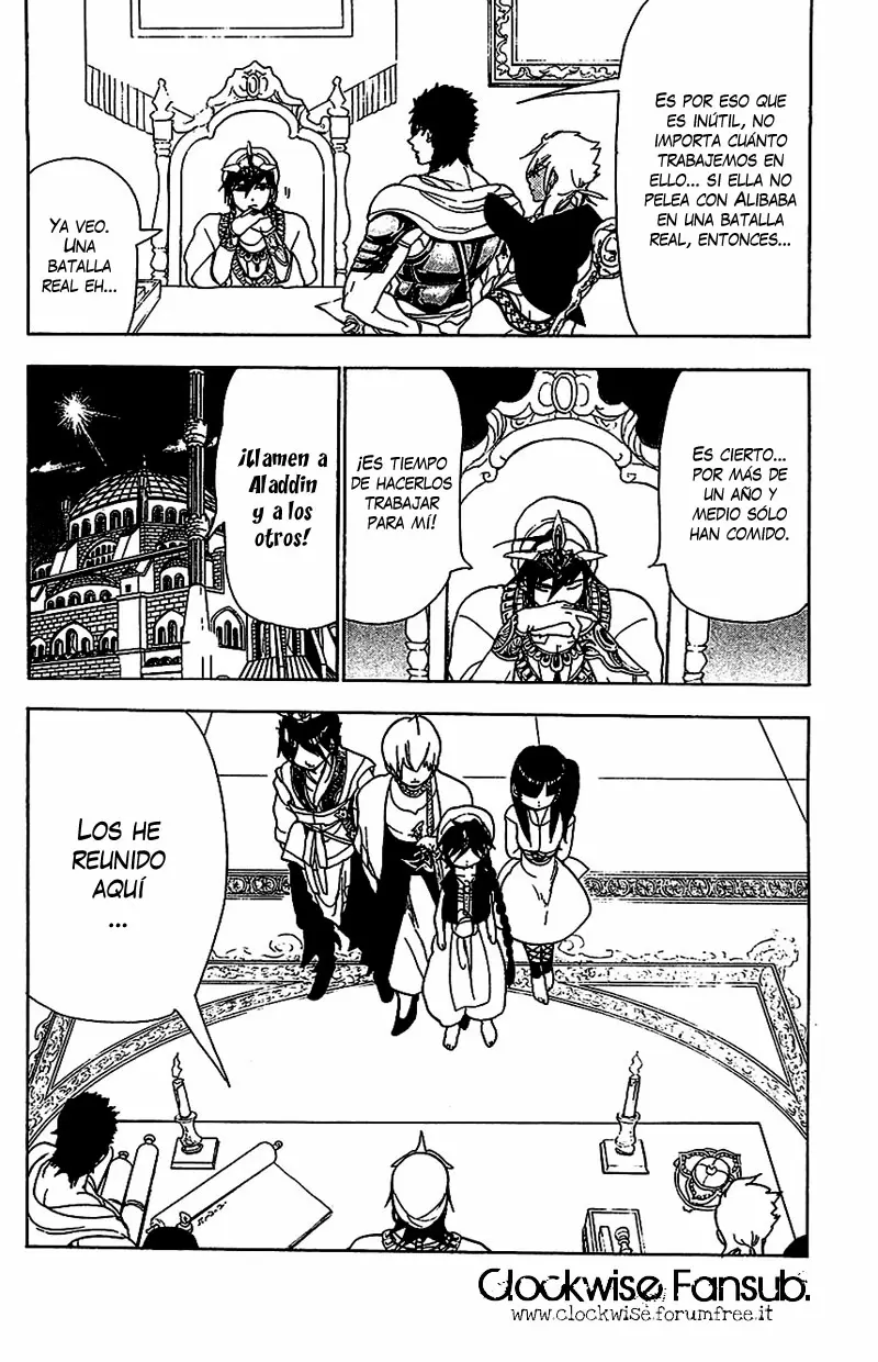Magi - Labyrinth of Magic capítulo 87, página 16