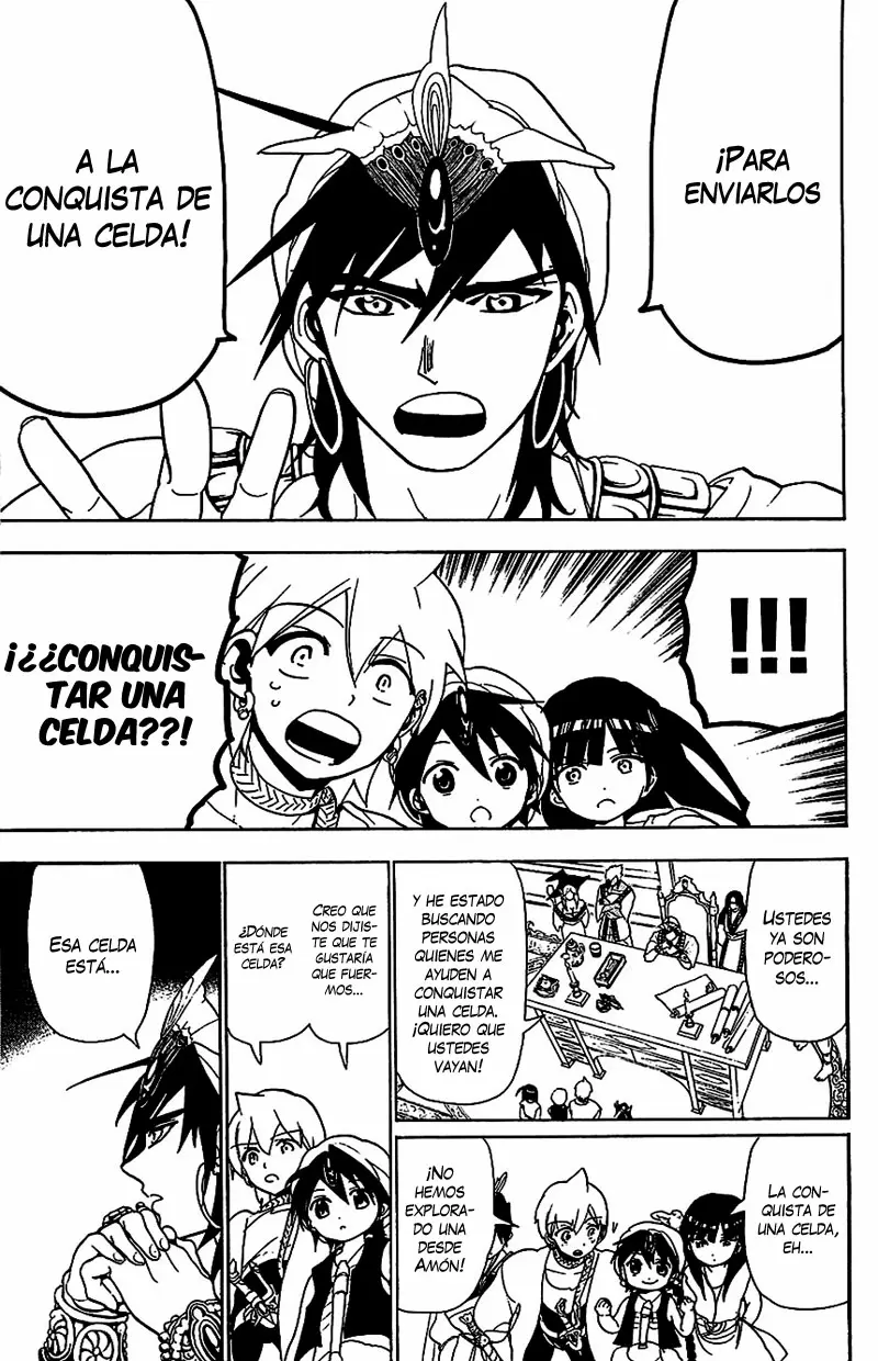 Magi - Labyrinth of Magic capítulo 87, página 17