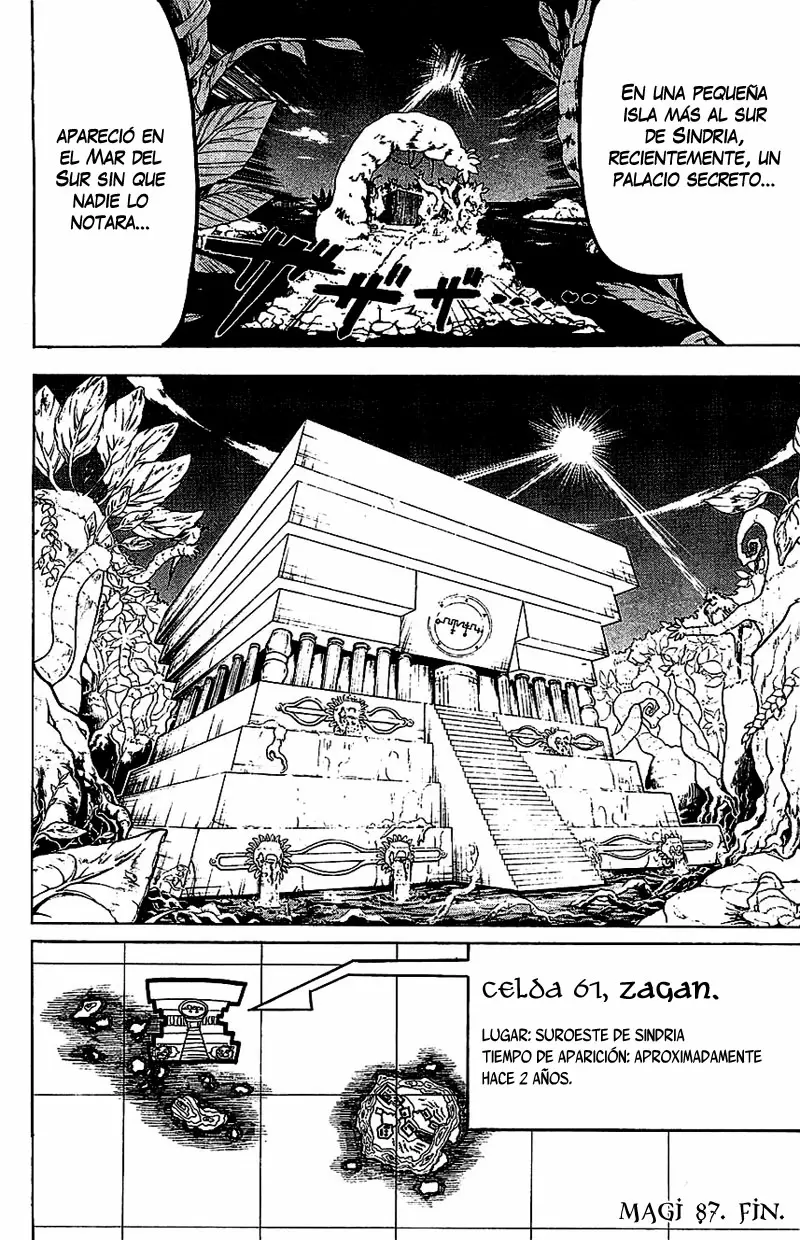 Magi - Labyrinth of Magic capítulo 87, página 18