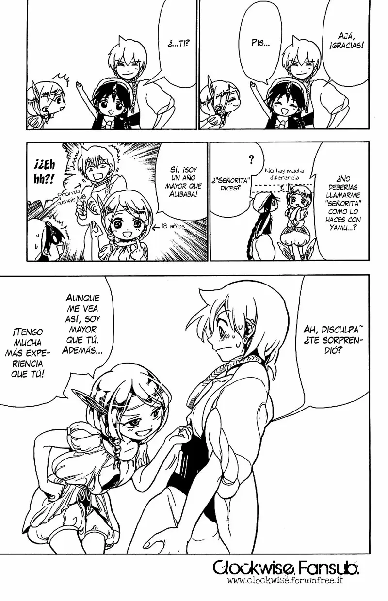 Magi - Labyrinth of Magic capítulo 88, página 5