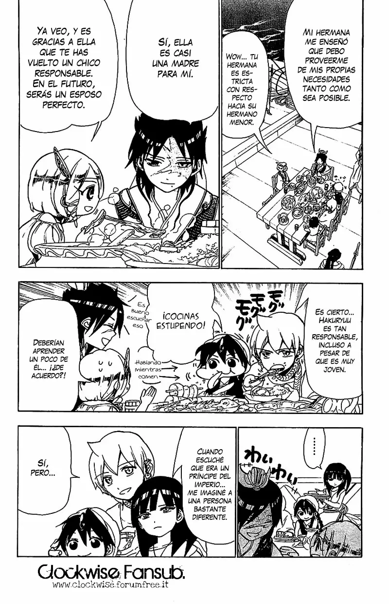 Magi - Labyrinth of Magic capítulo 88, página 8