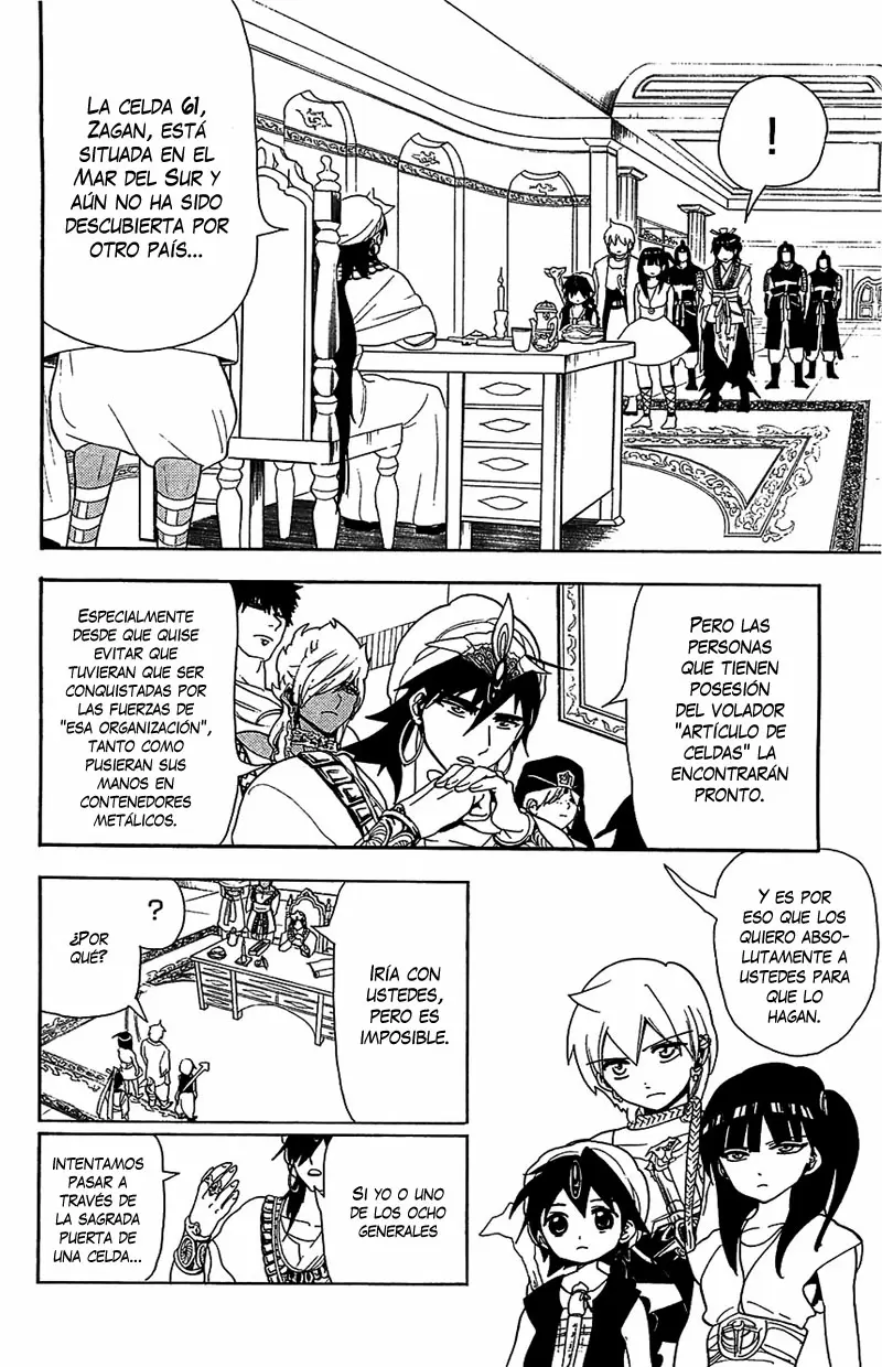 Magi - Labyrinth of Magic capítulo 88, página 10