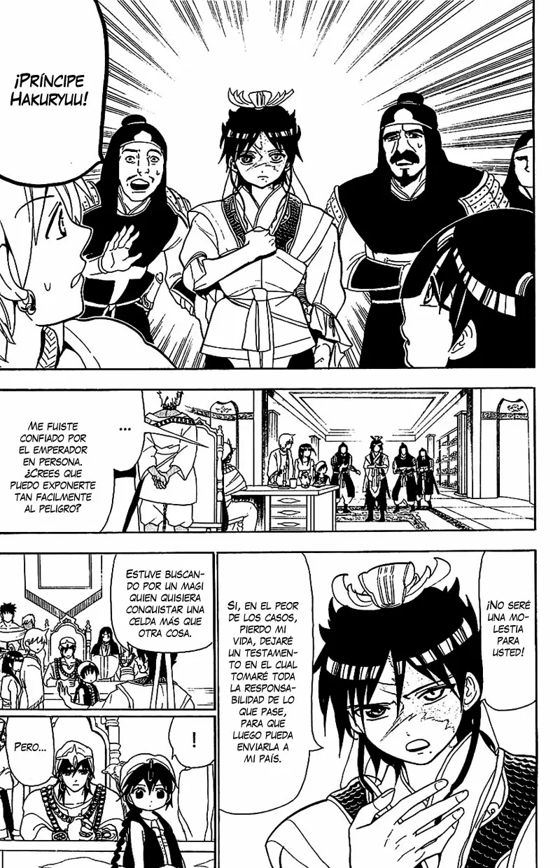 Magi - Labyrinth of Magic capítulo 88, página 13