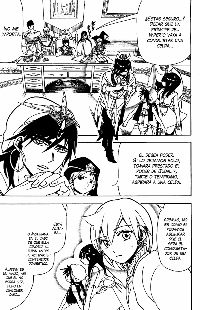 Magi - Labyrinth of Magic capítulo 88, página 15