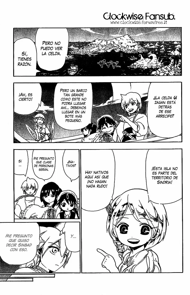 Magi - Labyrinth of Magic capítulo 88, página 17