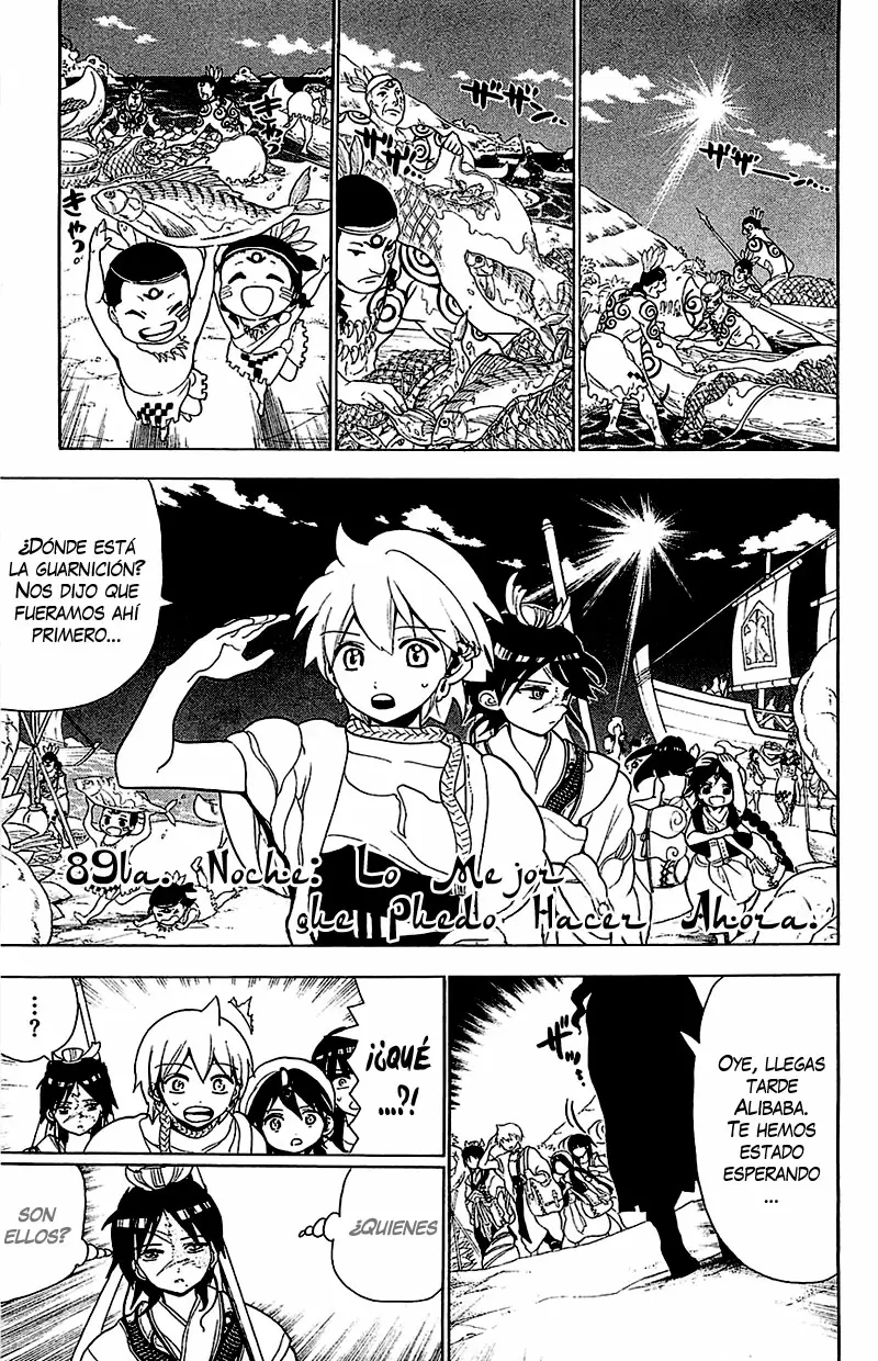 Magi - Labyrinth of Magic capítulo 89, página 5