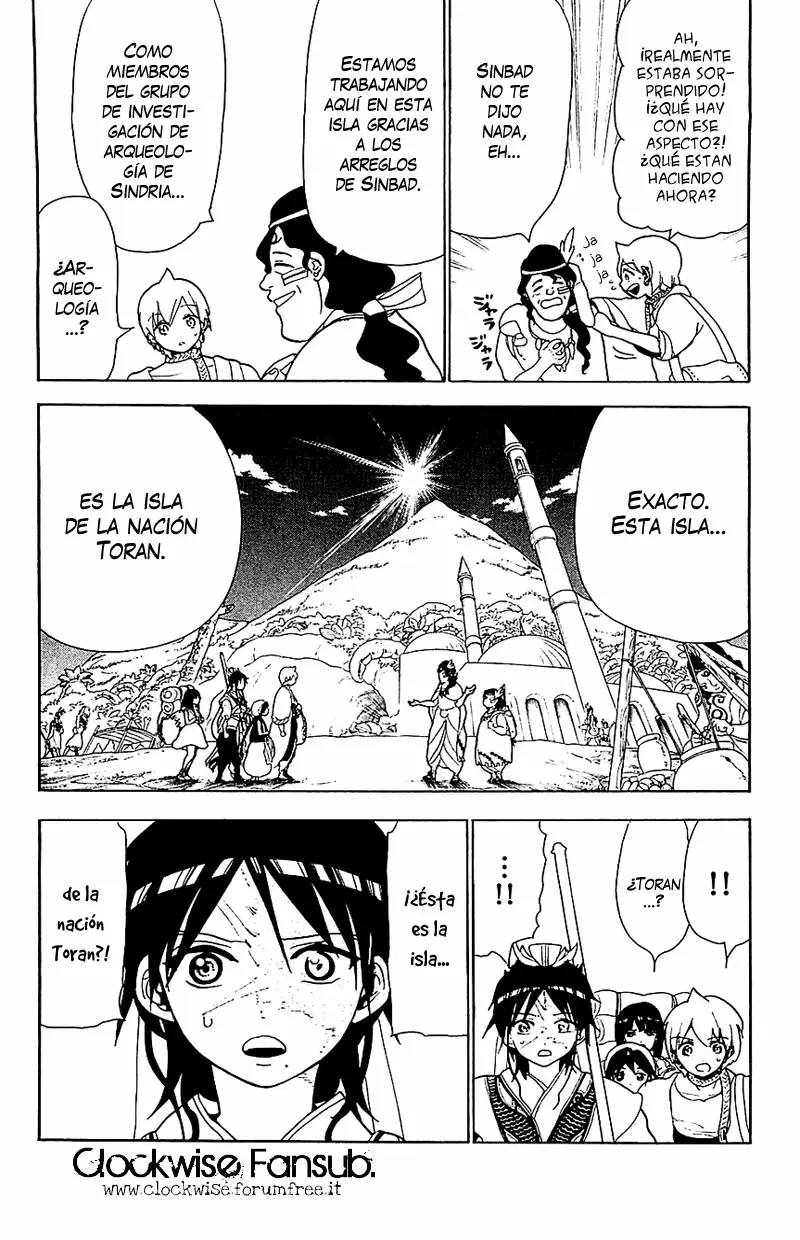 Magi - Labyrinth of Magic capítulo 89, página 8