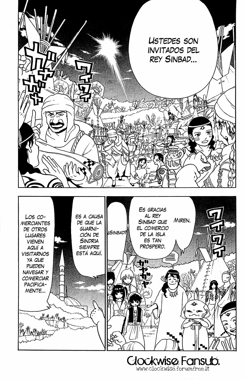 Magi - Labyrinth of Magic capítulo 89, página 17