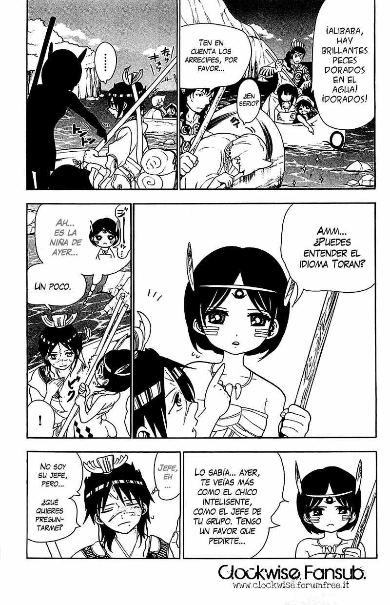 Magi - Labyrinth of Magic capítulo 89, página 21