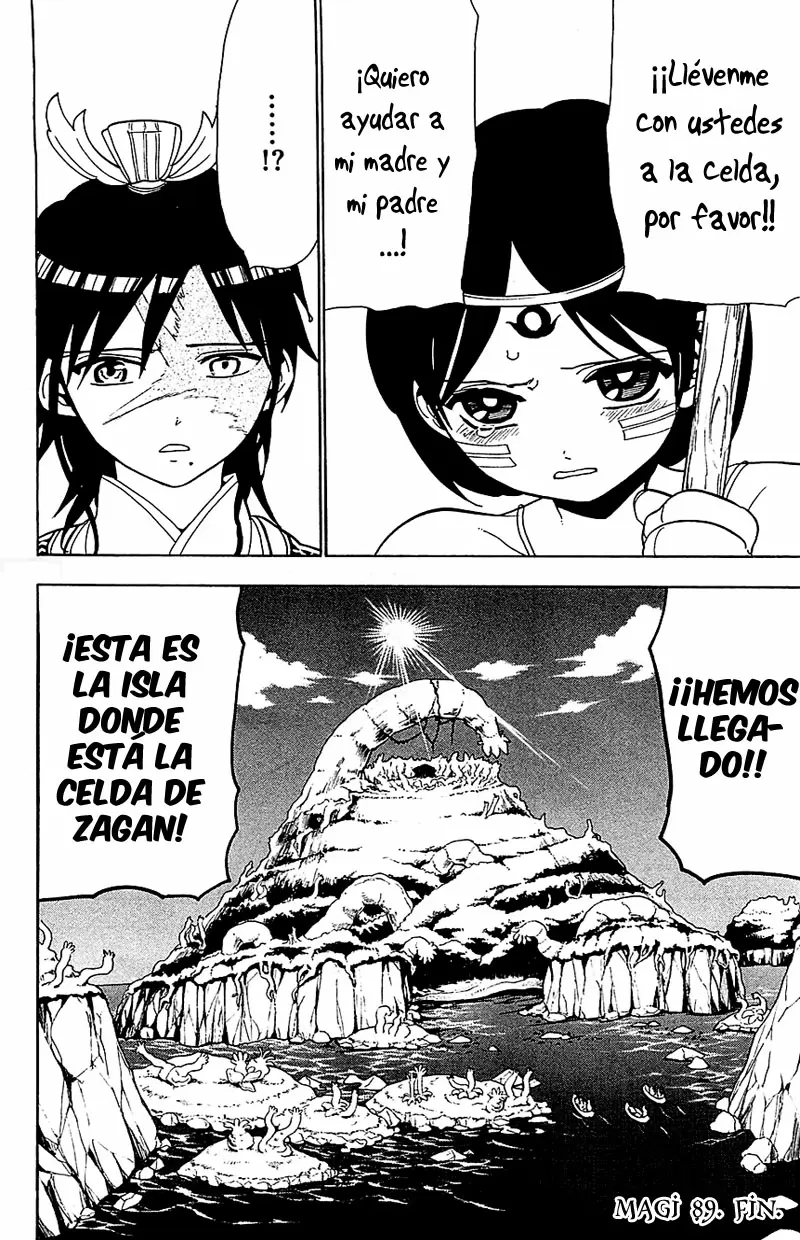 Magi - Labyrinth of Magic capítulo 89, página 22