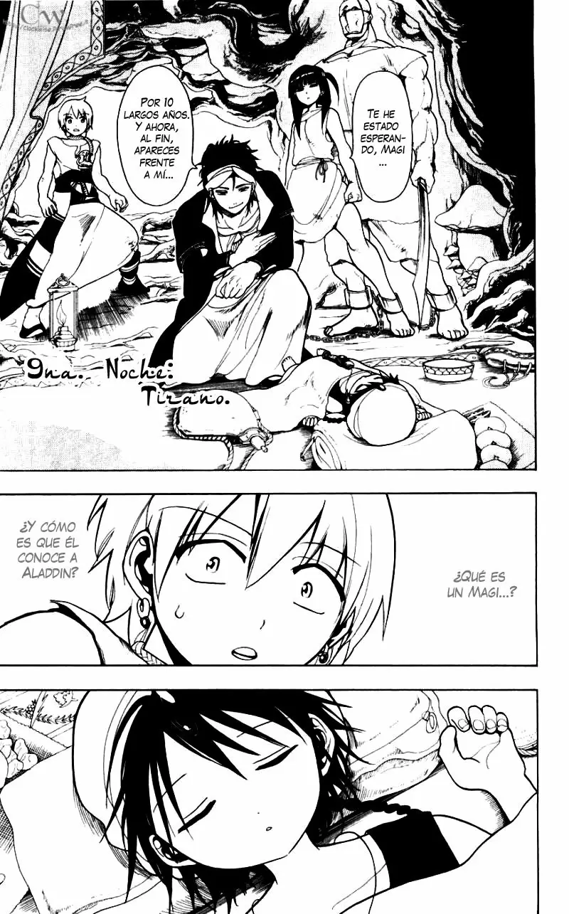 Magi - Labyrinth of Magic capítulo 9, página 1
