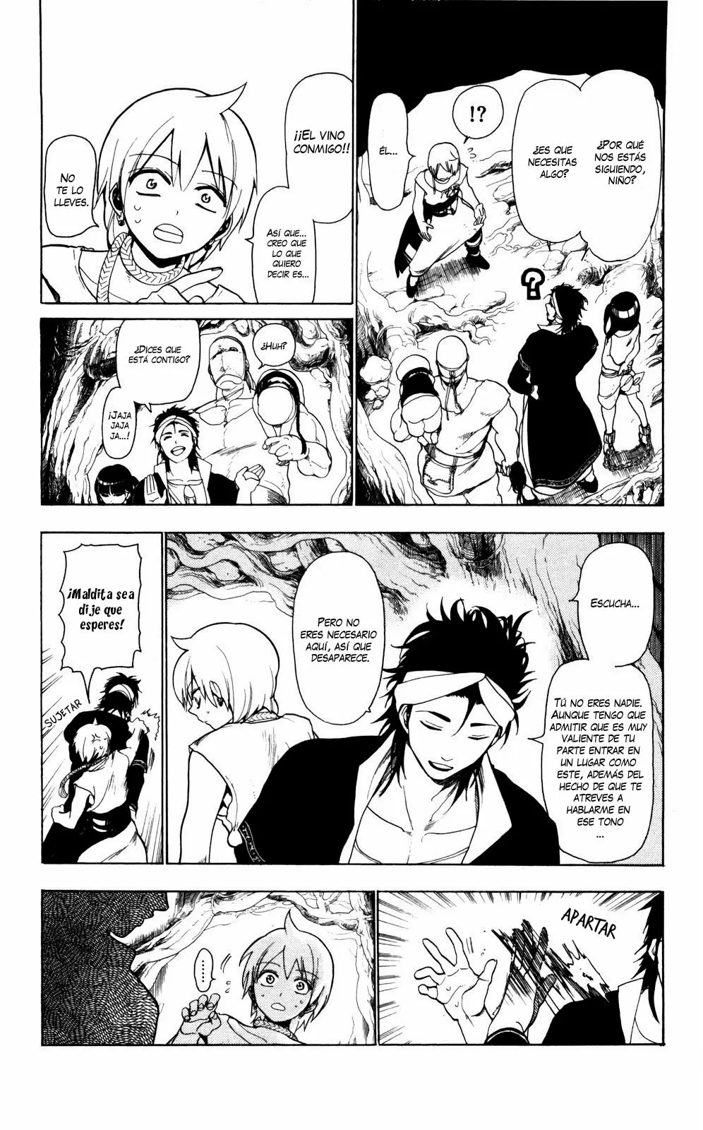 Magi - Labyrinth of Magic capítulo 9, página 4