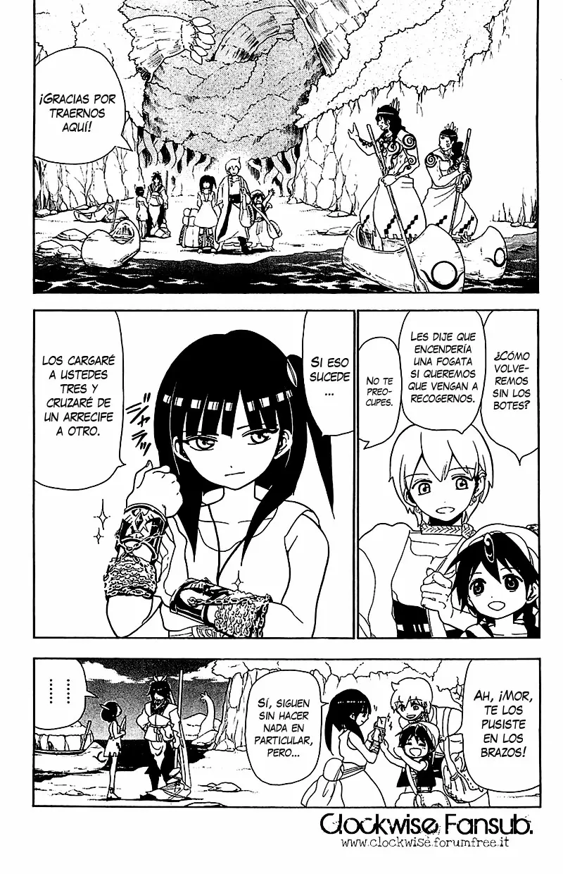 Magi - Labyrinth of Magic capítulo 90, página 3