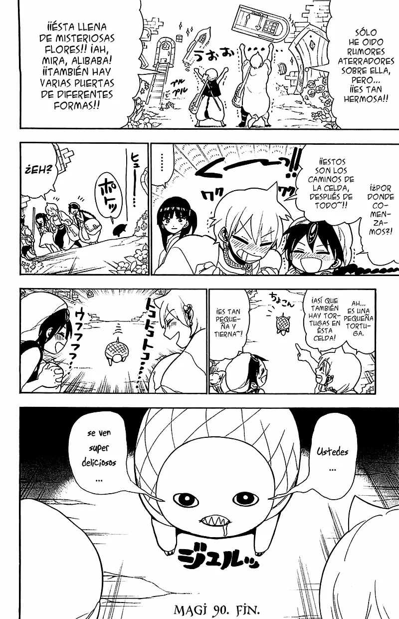 Magi - Labyrinth of Magic capítulo 90, página 19