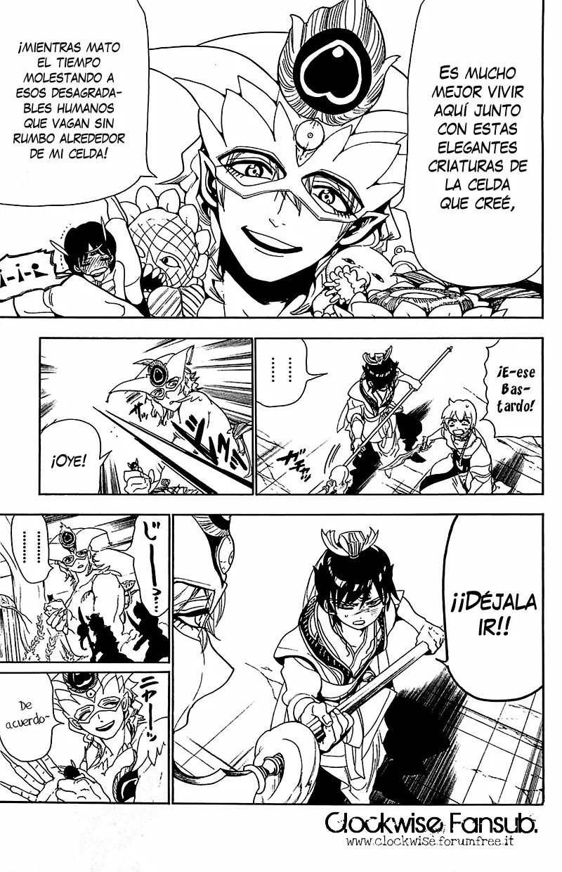Magi - Labyrinth of Magic capítulo 92, página 11