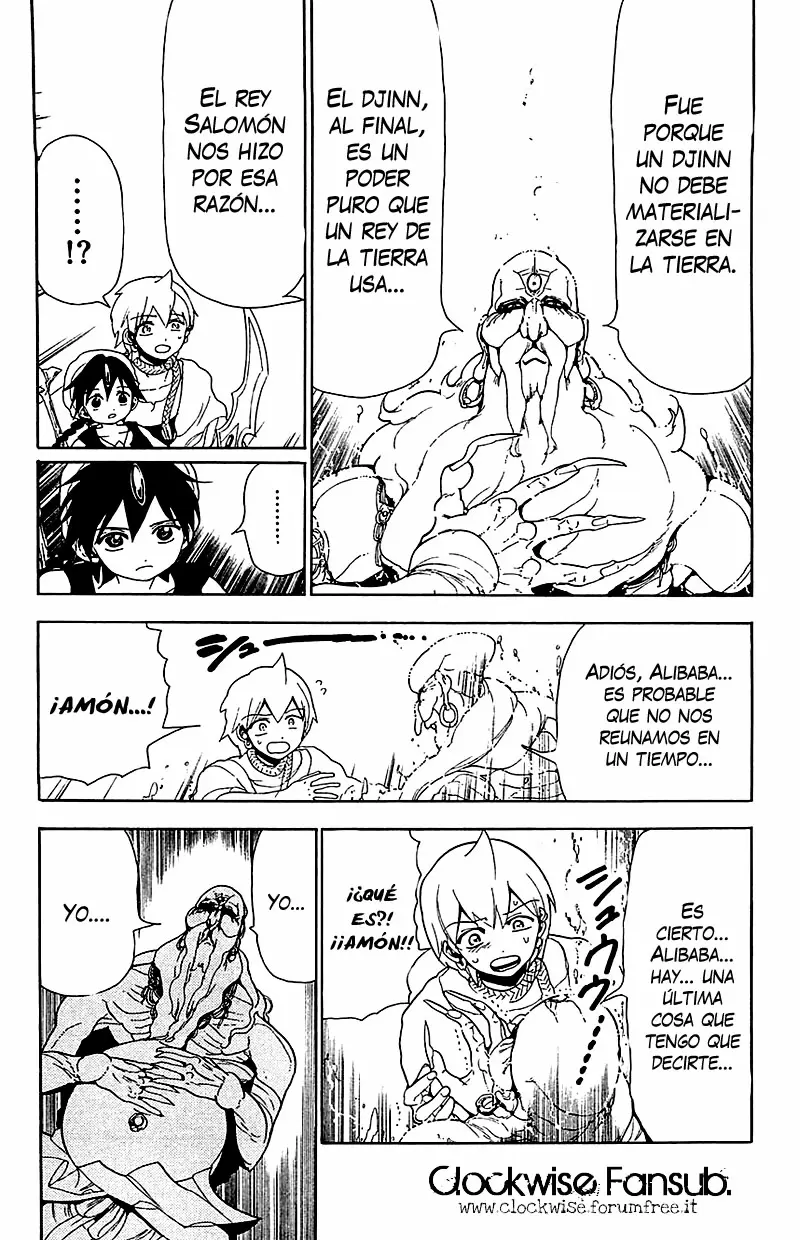 Magi - Labyrinth of Magic capítulo 92, página 14
