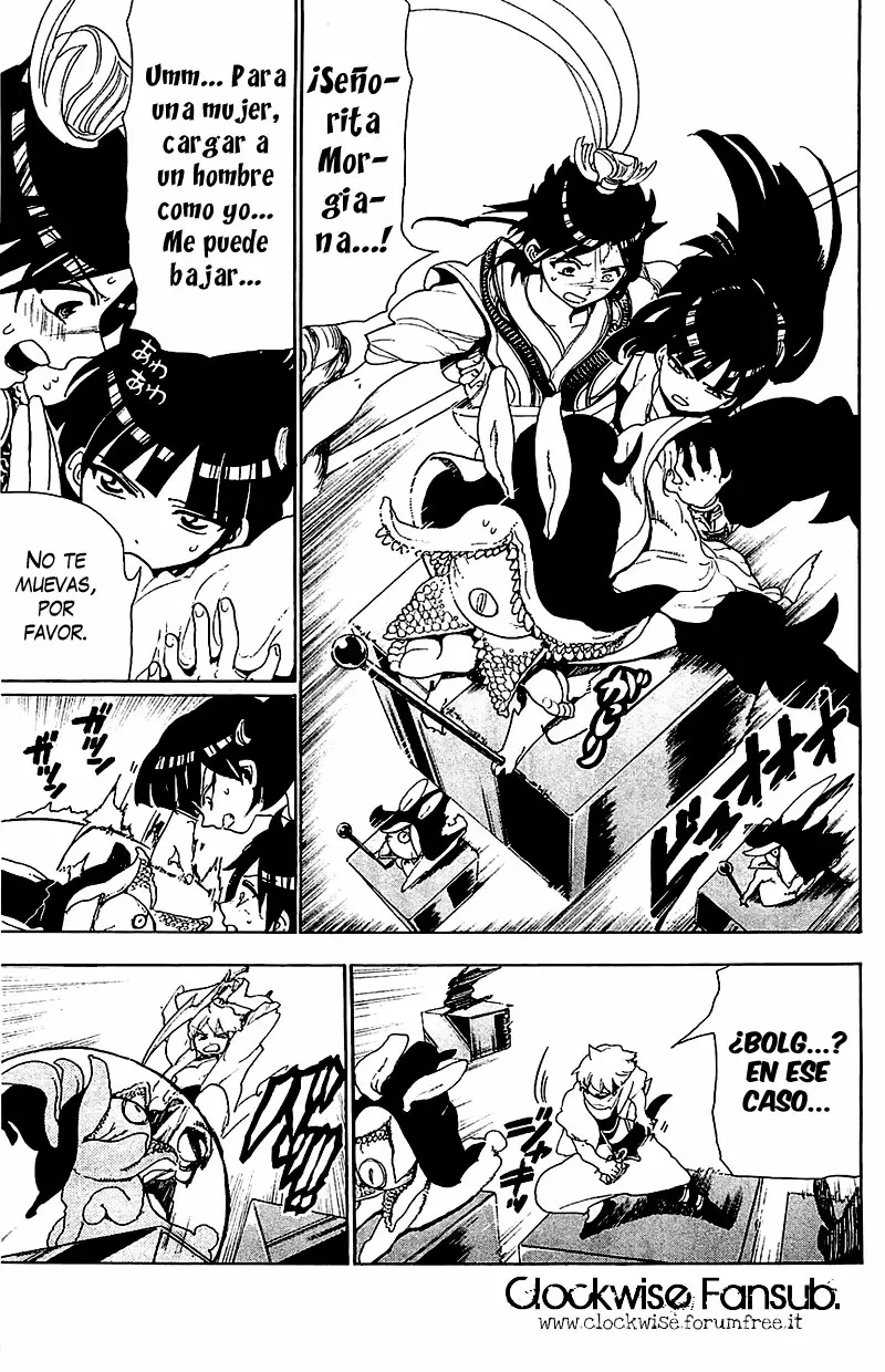 Magi - Labyrinth of Magic capítulo 93, página 3