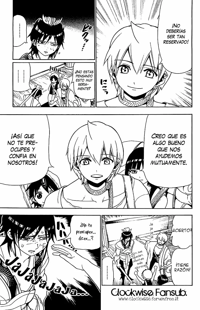 Magi - Labyrinth of Magic capítulo 93, página 15