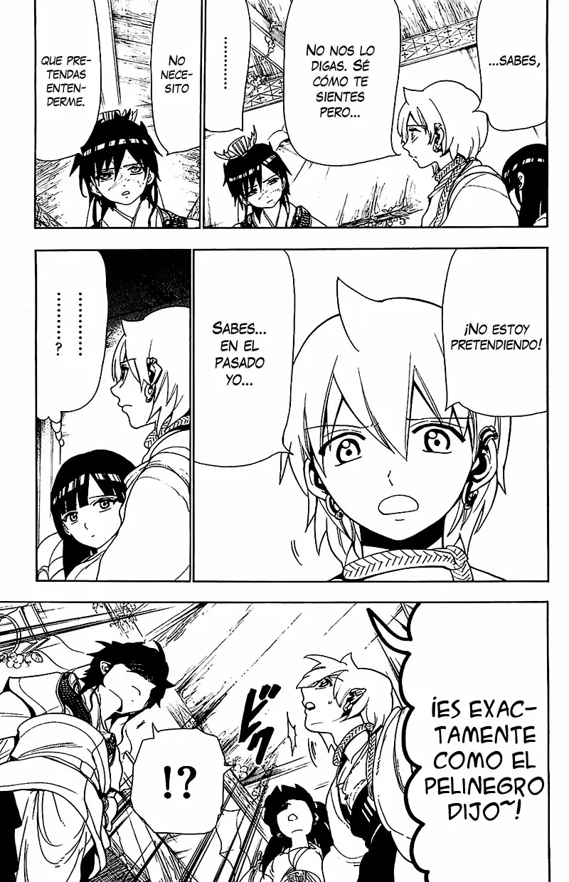 Magi - Labyrinth of Magic capítulo 93, página 17