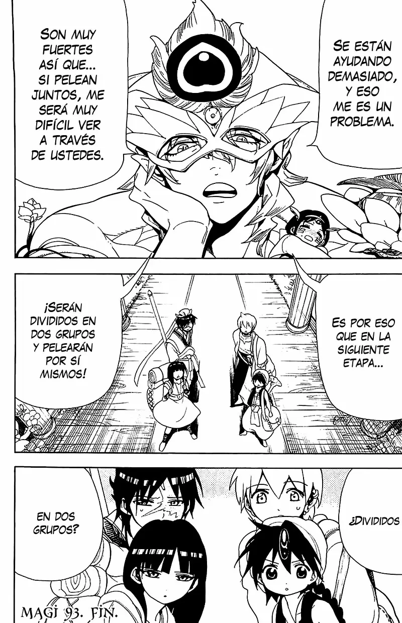 Magi - Labyrinth of Magic capítulo 93, página 18