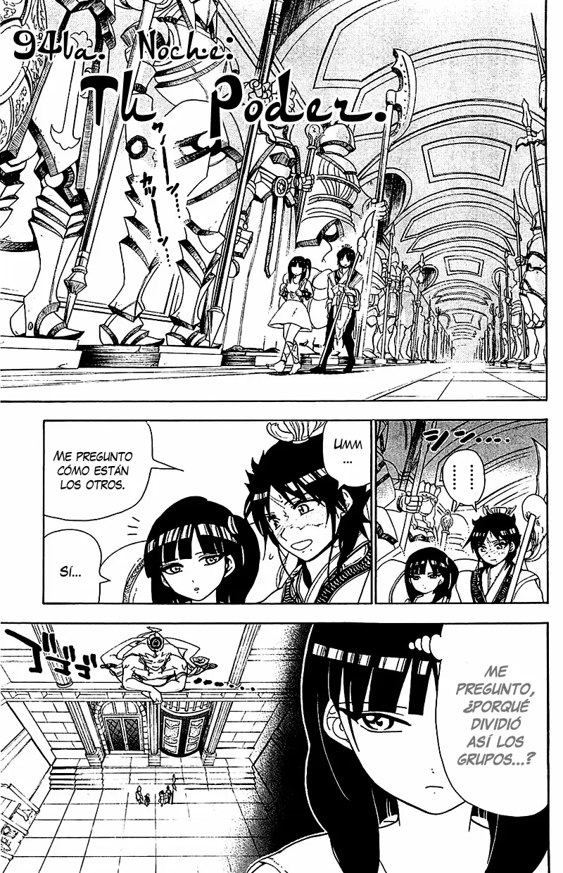 Magi - Labyrinth of Magic capítulo 94, página 1