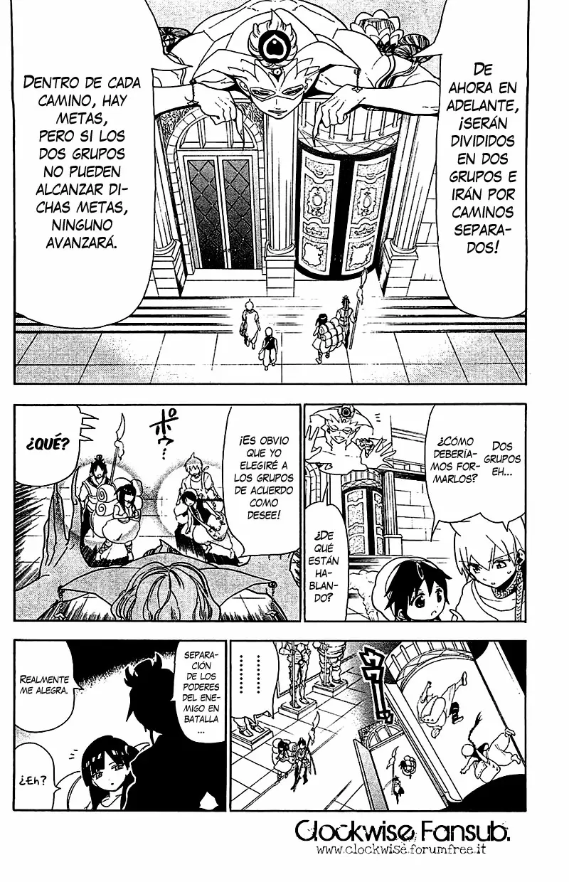 Magi - Labyrinth of Magic capítulo 94, página 2