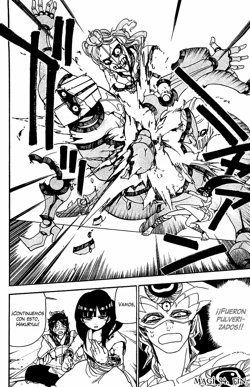 Magi - Labyrinth of Magic capítulo 94, página 18