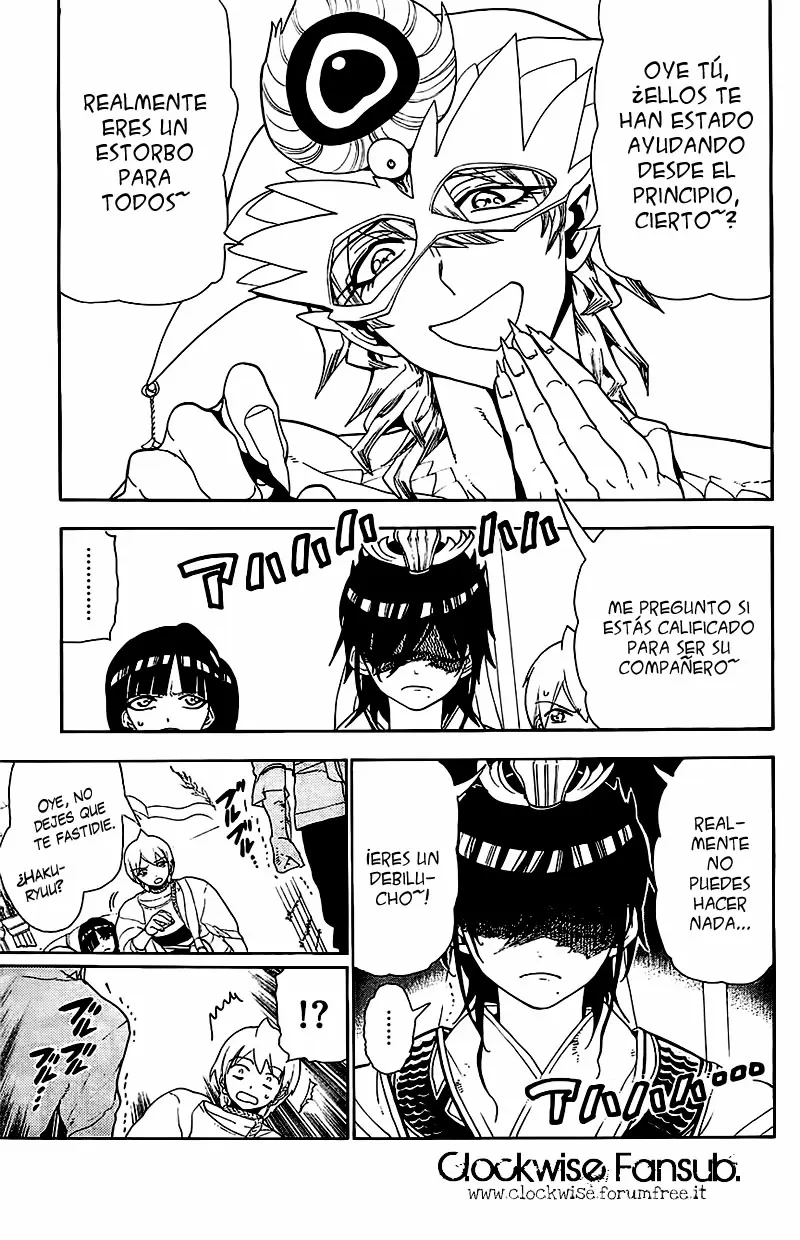 Magi - Labyrinth of Magic capítulo 95, página 7