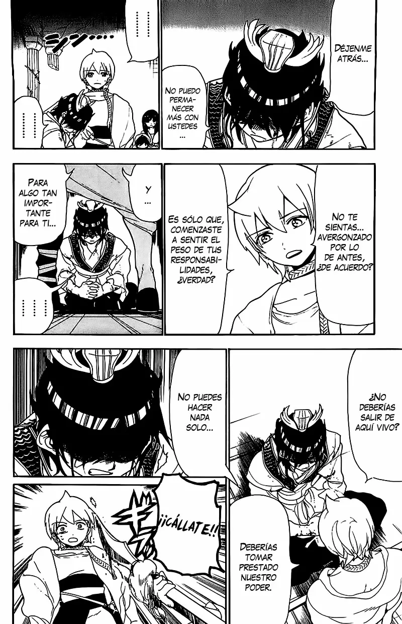 Magi - Labyrinth of Magic capítulo 95, página 12