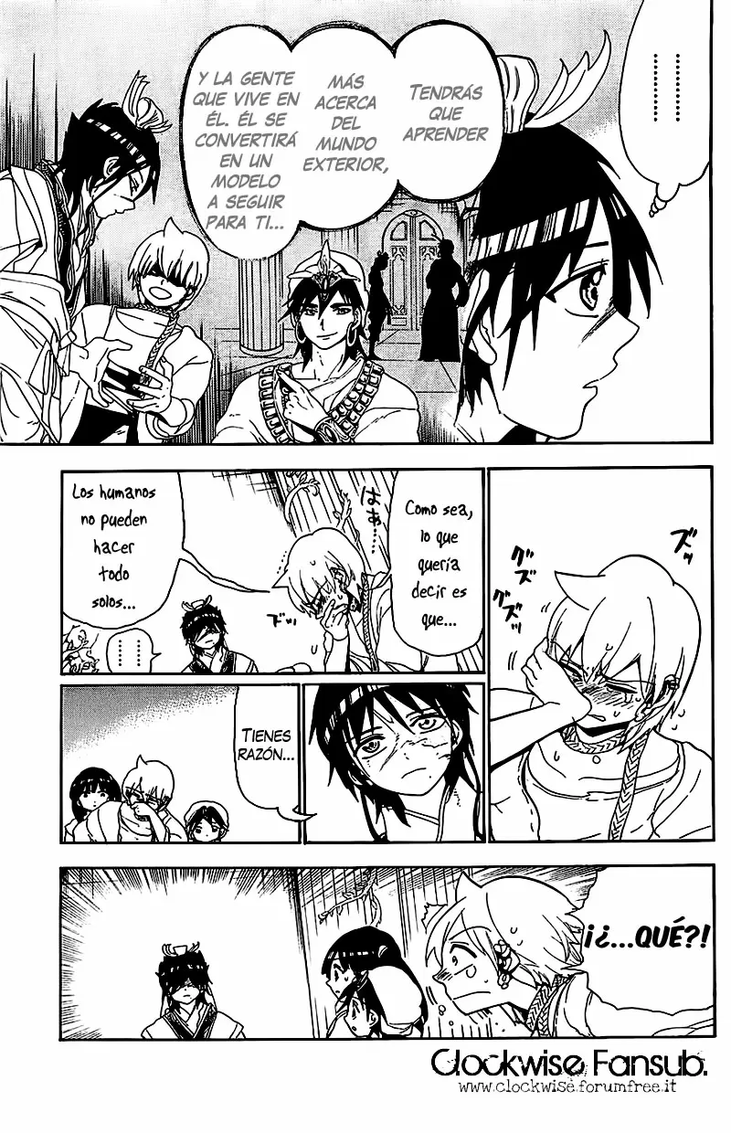 Magi - Labyrinth of Magic capítulo 95, página 17