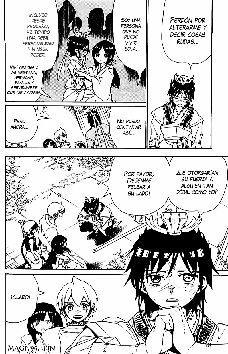 Magi - Labyrinth of Magic capítulo 95, página 18