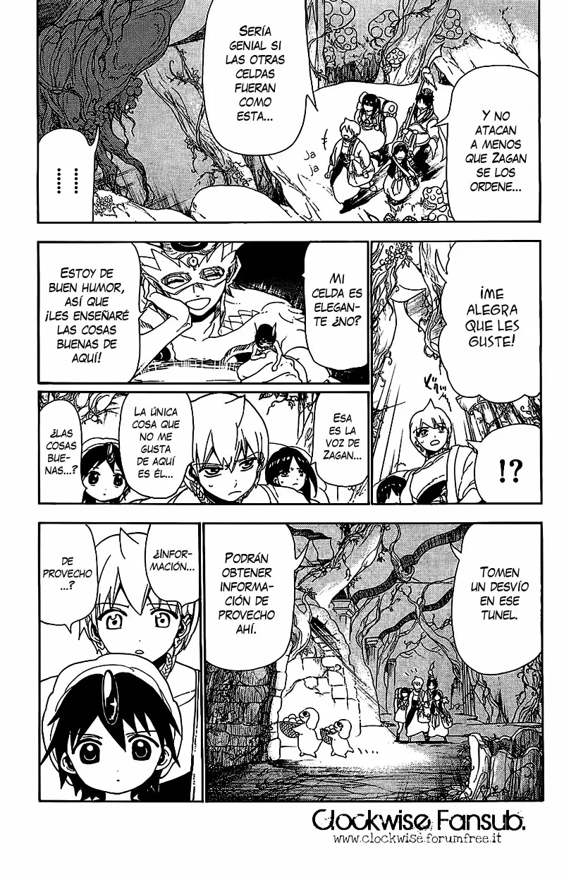 Magi - Labyrinth of Magic capítulo 96, página 3